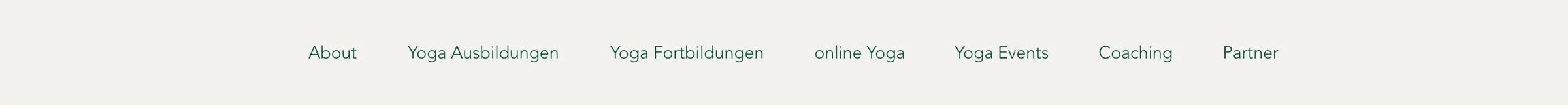 Menü der You-Yoga-Website vor dem Relaunch, 25 Seiten, madea