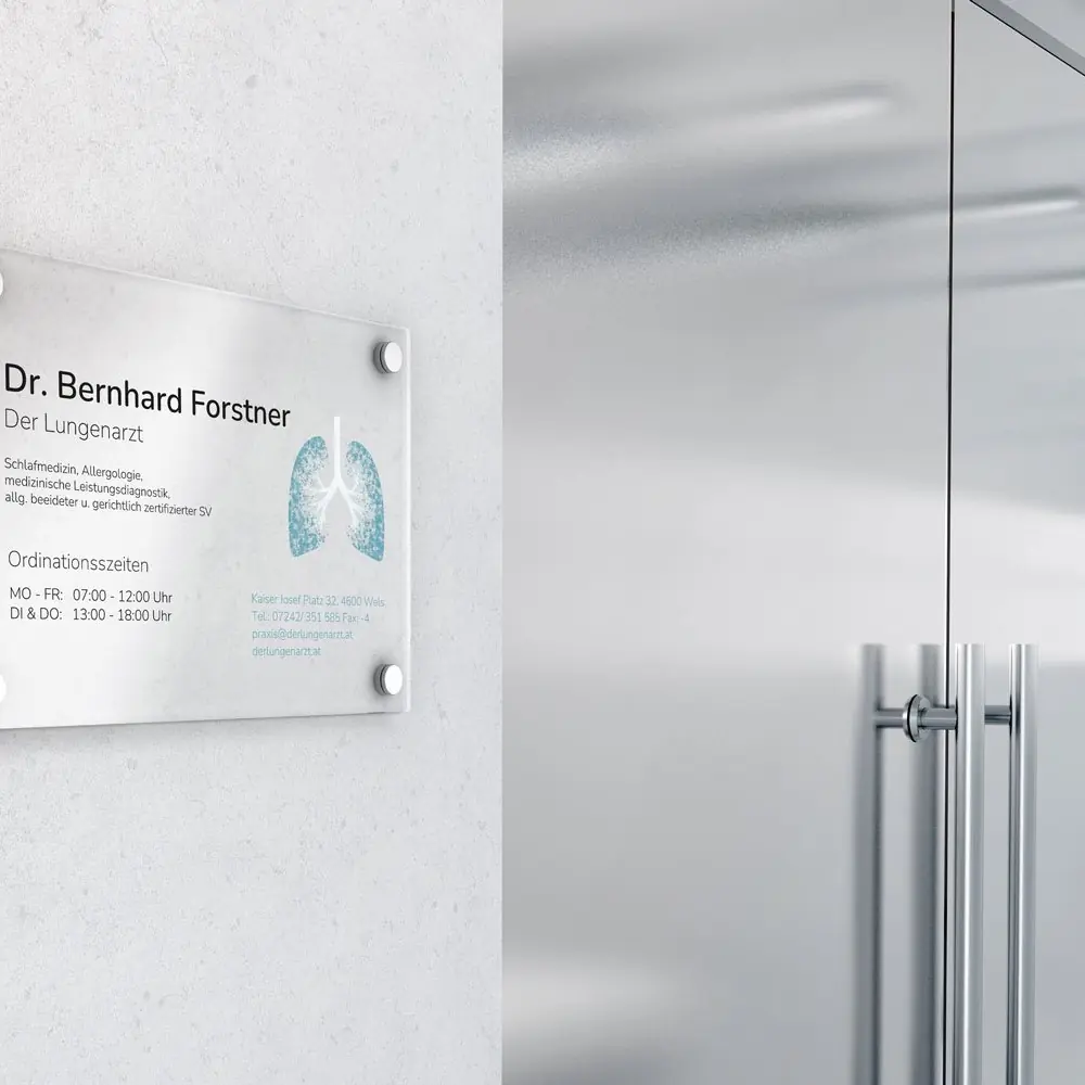 Dr. Bernhard Forstner, Lungenfacharzt, Wels, Case Study von madea