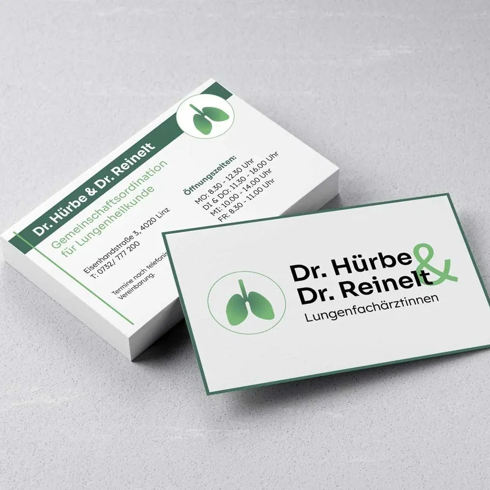 Dr. Hürbe & Dr. Reinelt, Lungenheilkunde, Linz, Case Study von madea