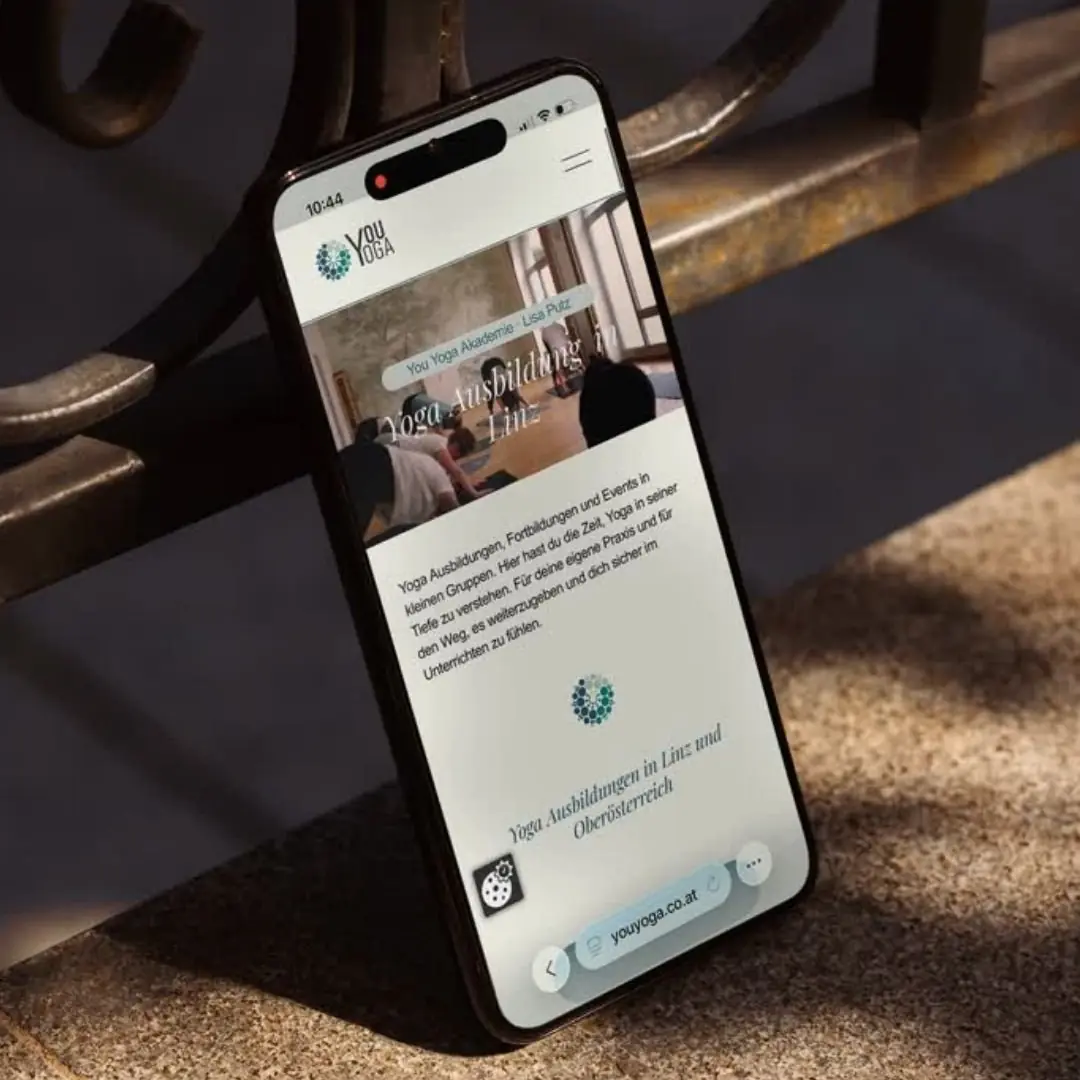Website You Yoga am Handy, madea