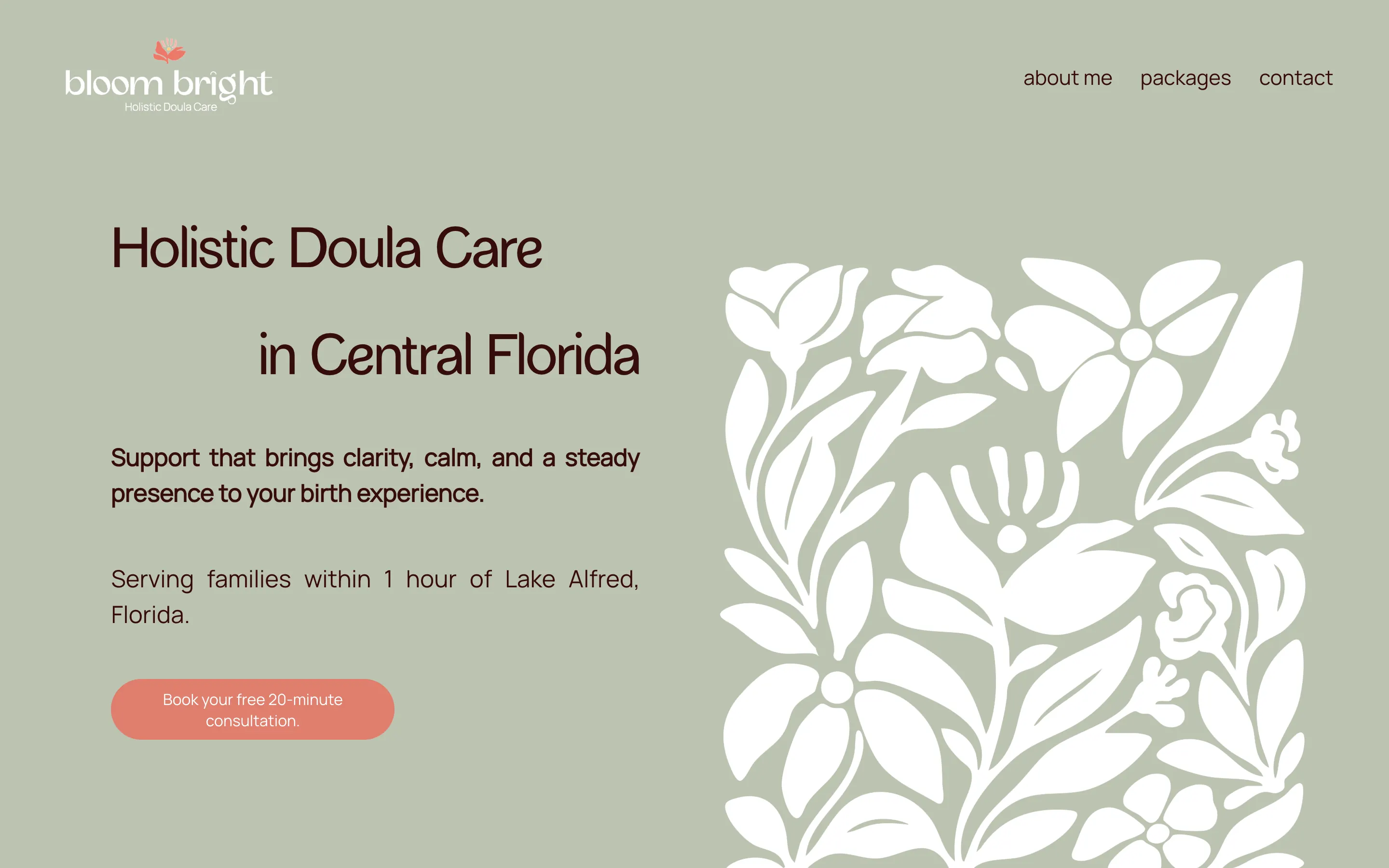 Startseite bloombright.me: Holistic Doula Care in Central Florida, madea