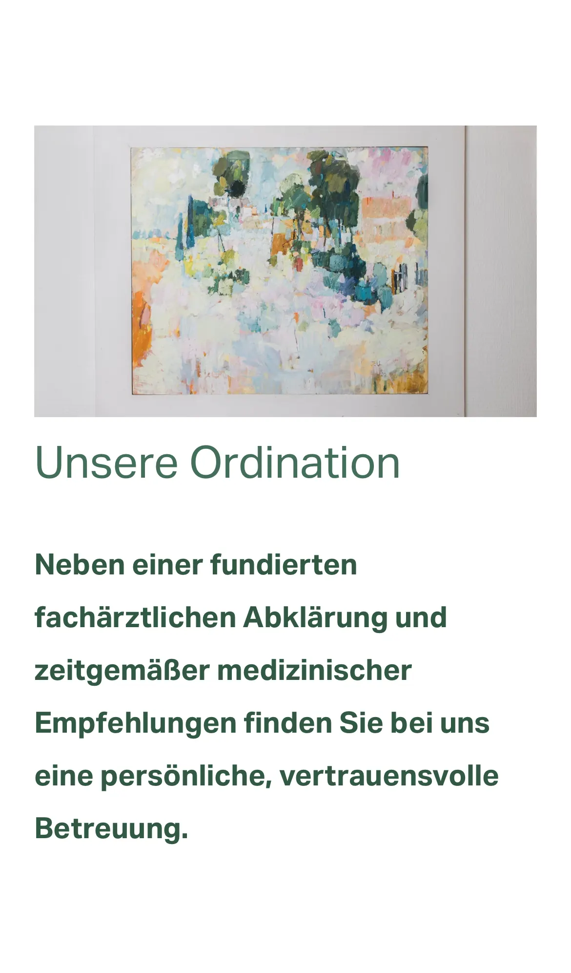Unsere Ordination auf lungelinz.at am Handy, madea