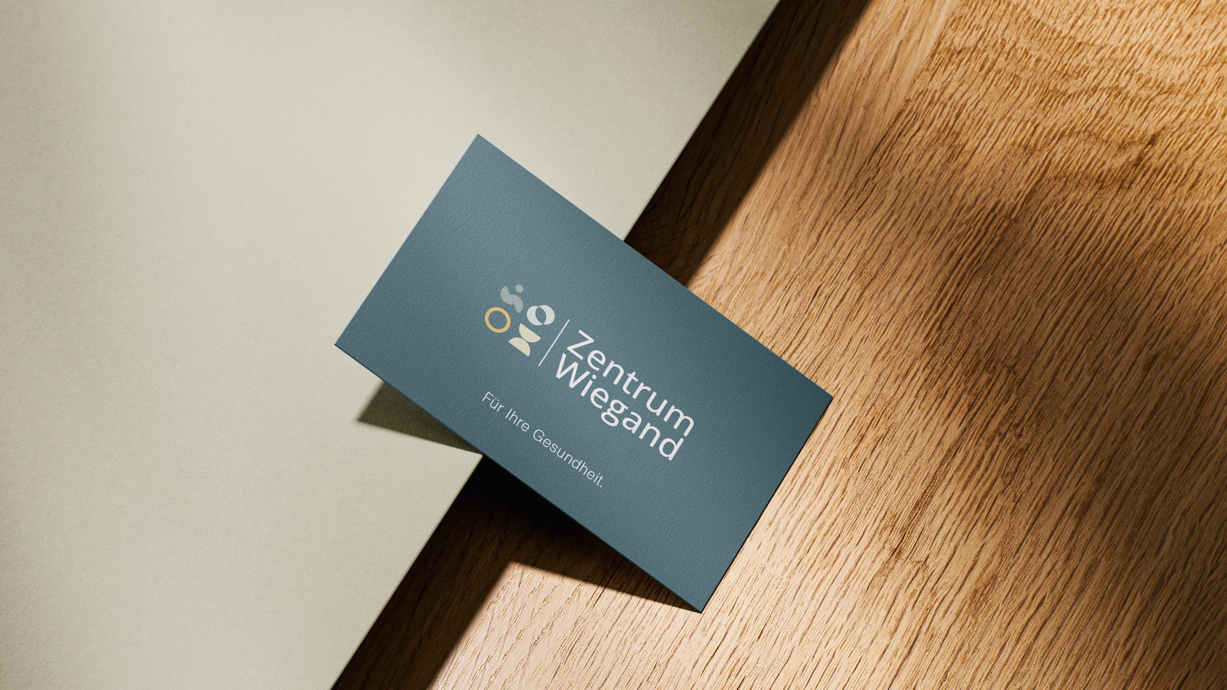 Logo des Zentrums Wiegand mit vier Bereichszeichen, madea
